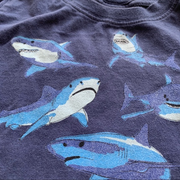 Hanna Andersson shark tee size 90 - Picture 4 of 4